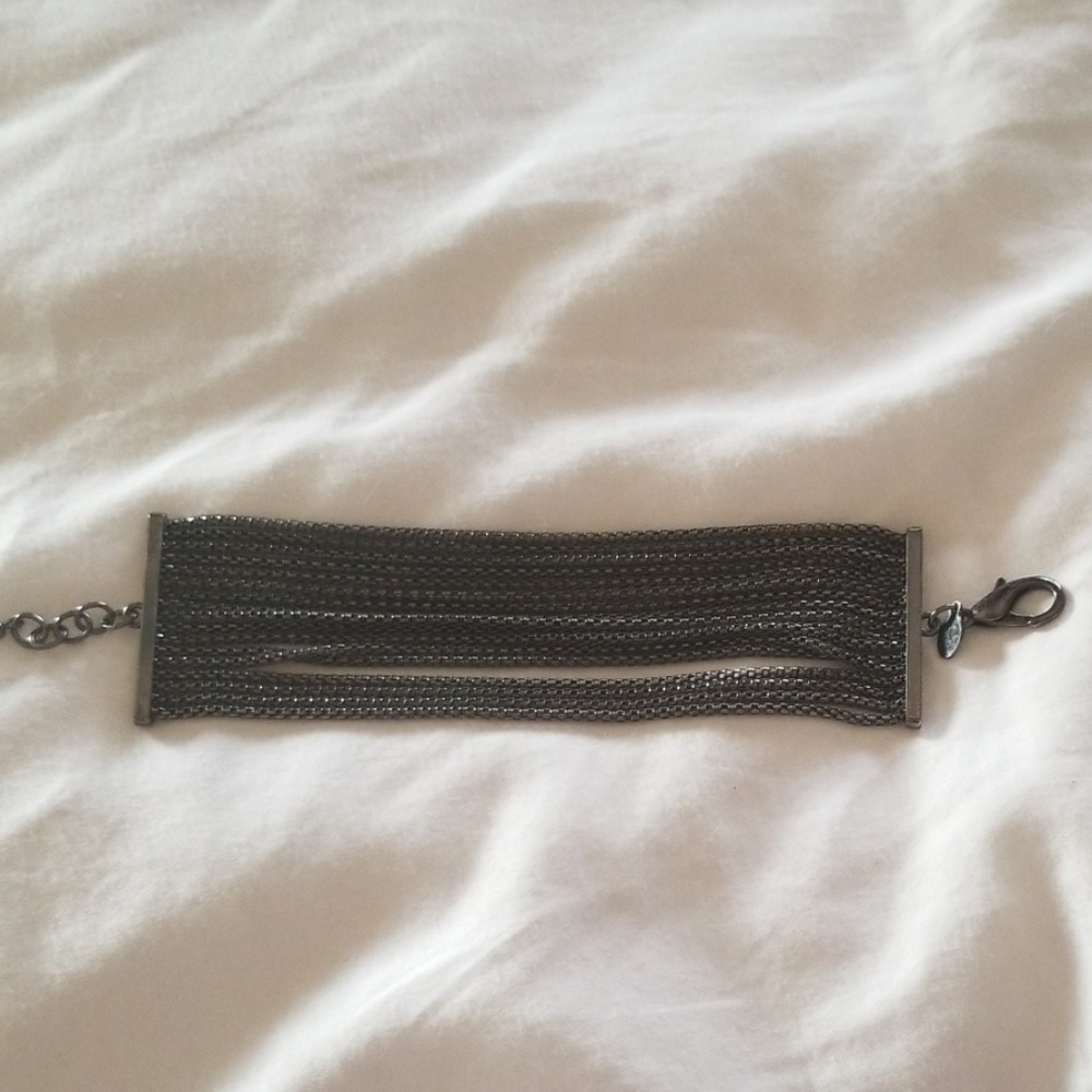 Pewter bracelet from Express